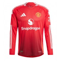 Camiseta Manchester United Primera Equipación 2024-25 manga larga